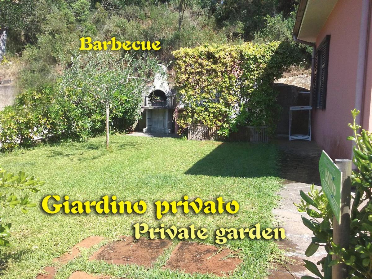 Graziosa Di Naregno A 400 Mt Dal Mare, Bel Giardino, Posto Auto E Aria Condizionata